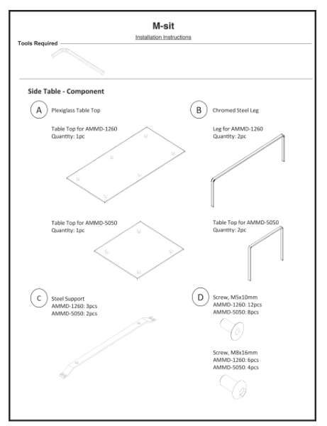 m_sit Installation Guide | File details | Haworth