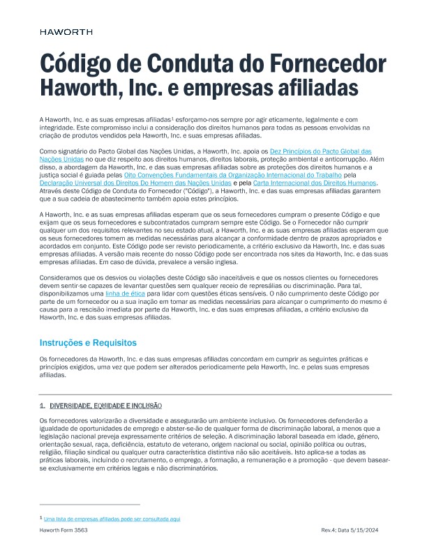 [PT] Supplier Code of Conduct | File details | Haworth