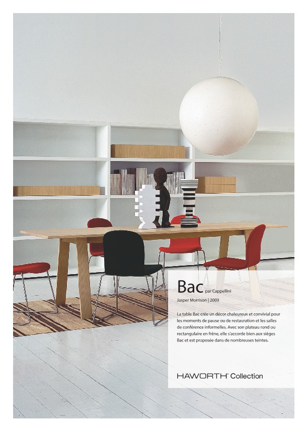 [FR] Bac table product sheet | File details | Haworth