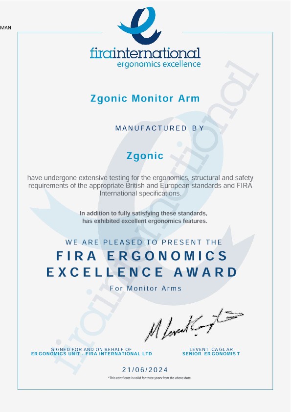 Belong Certificate - FIRA | Détails du fichier | Haworth