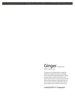 Ginger Product Sheet | File details | Haworth