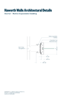 Starter - Mullion Expandable Cladding | Details Page | Haworth