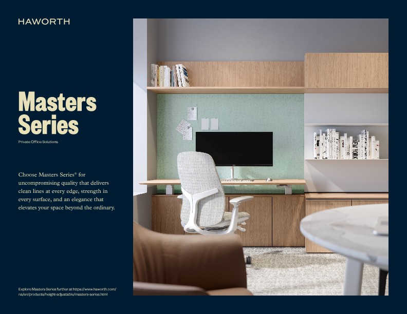 Masters Series Design Cards | Details Page | Haworth