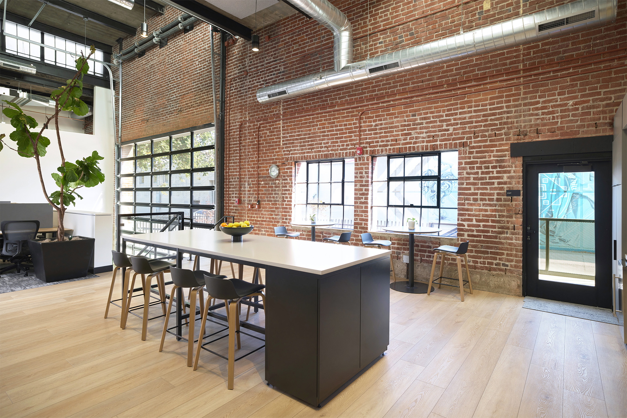 Haworth chairs in a casual space in a LPAS architecture