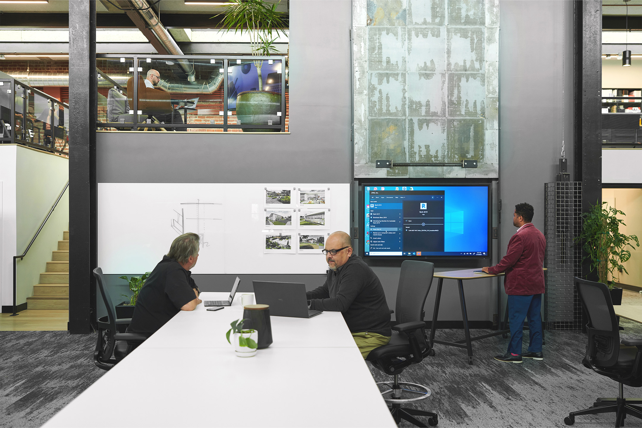 Haworth chairs in a casual space in a LPAS architecture