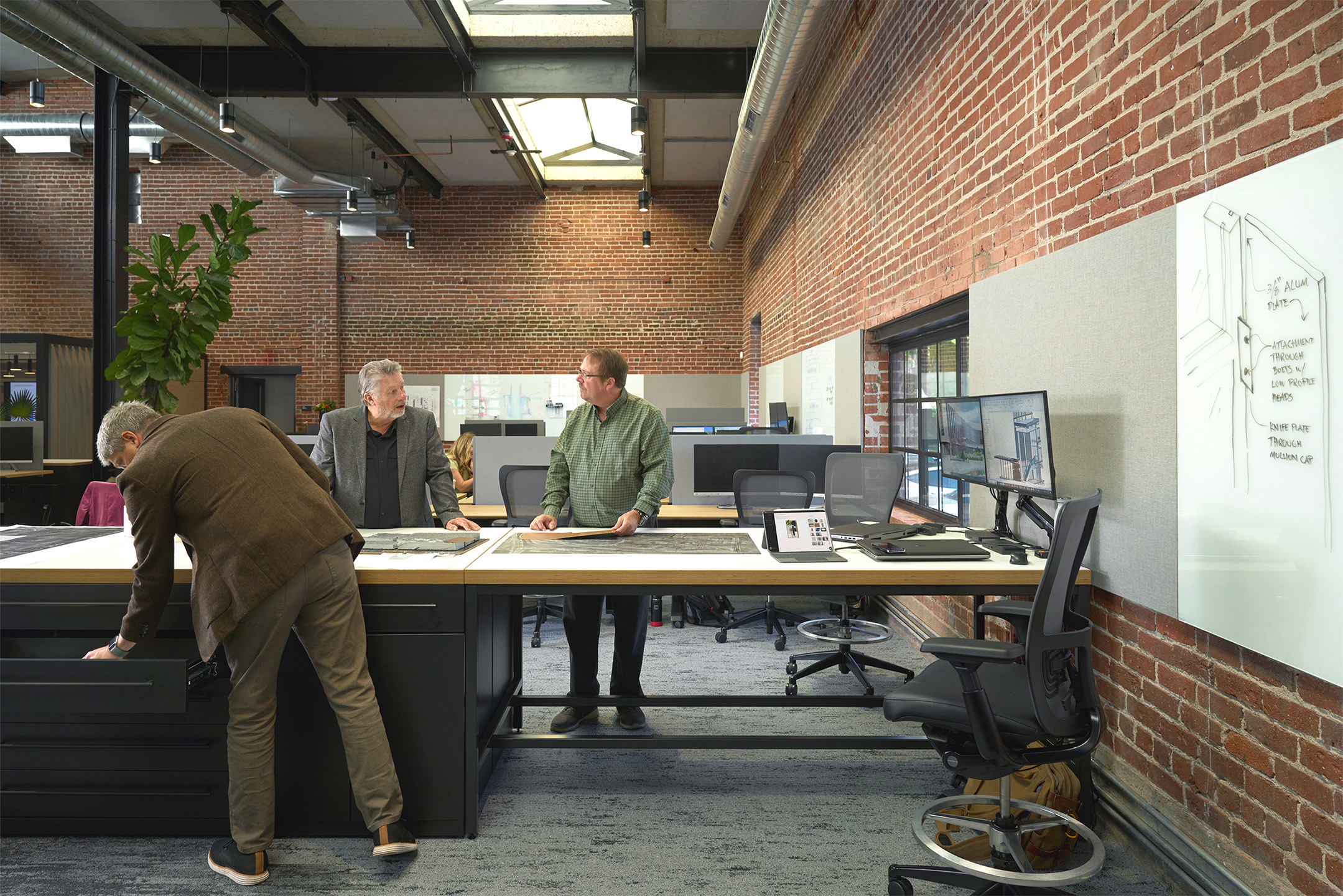 Haworth chairs in a casual space in a LPAS architecture