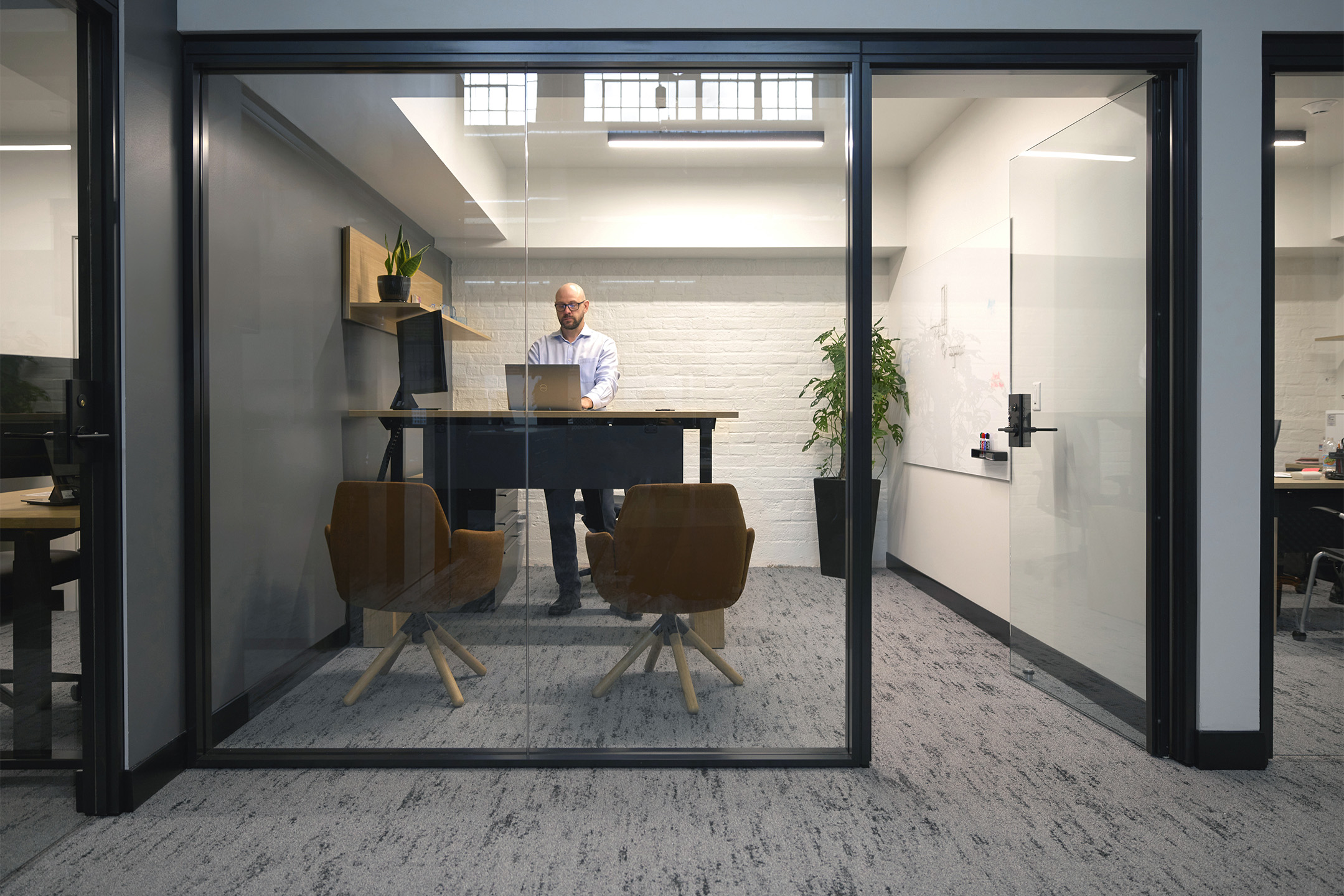 Haworth chairs in a casual space in a LPAS architecture