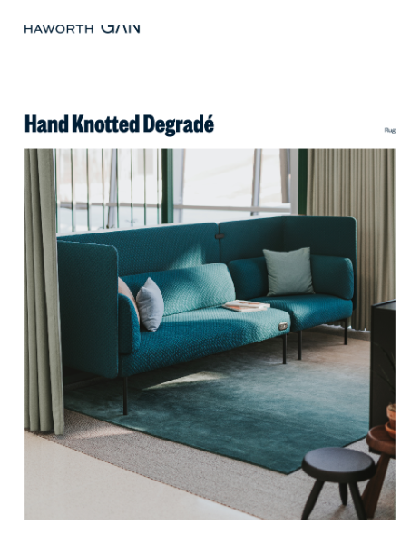 Hand Knotted Degradé Rug Product Sheet | Details Page | Haworth