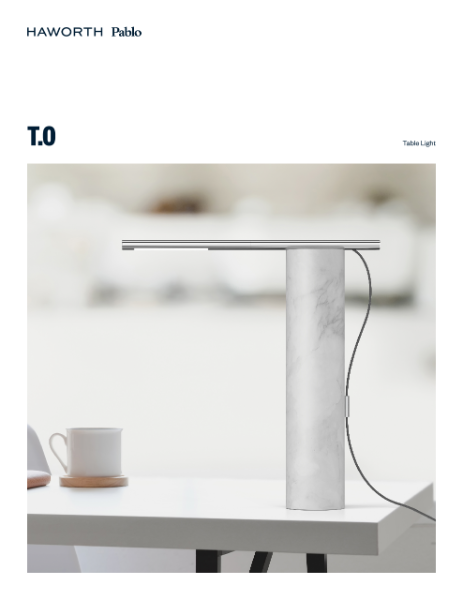 T.O Table Light Product Sheet | Details Page | Haworth