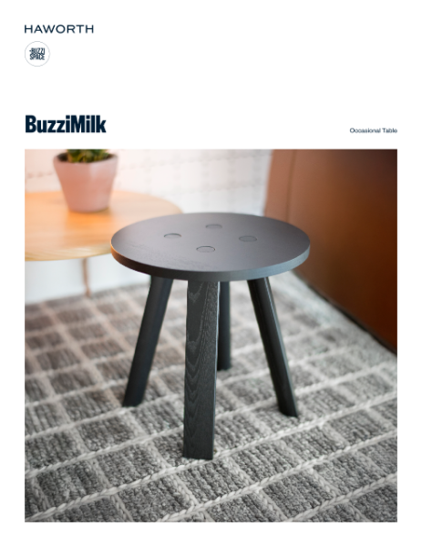 BuzziMilk Occasional Table Product Sheet | Details Page | Haworth