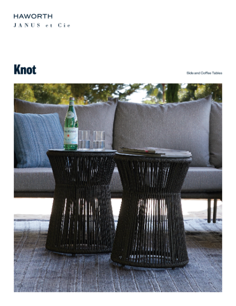 Knot Side and Coffee Tables Product Sheet | Details Page | Haworth