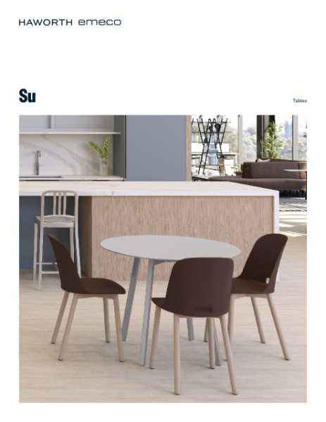 Su Tables Product Sheet | Details Page | Haworth