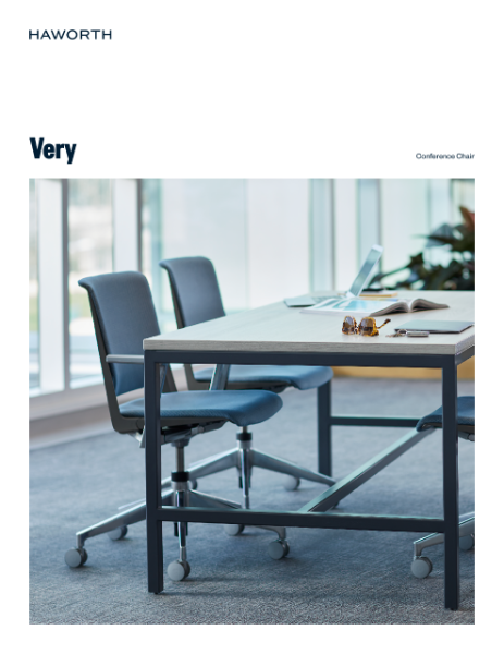 Very Conference Chair Product Sheet | Details Page | Haworth