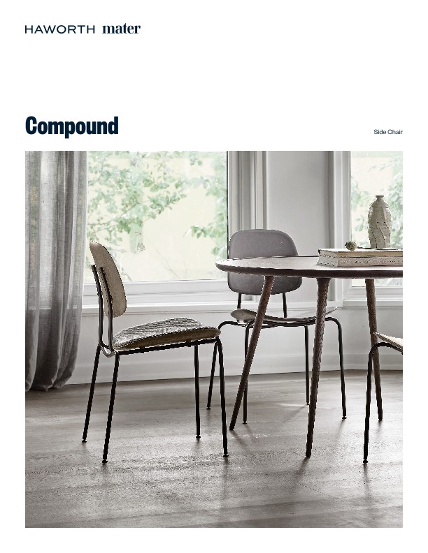 Compund Chair Compound Side Chair Product Sheet | Details Page | Haworth