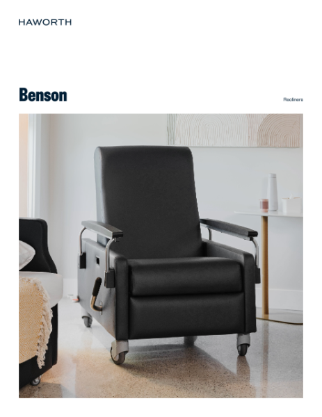 Benson Recliners Product Sheet | Details Page | Haworth
