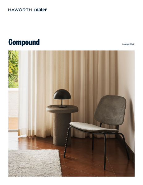 Compound Lounge Chair Product Sheet | Details Page | Haworth