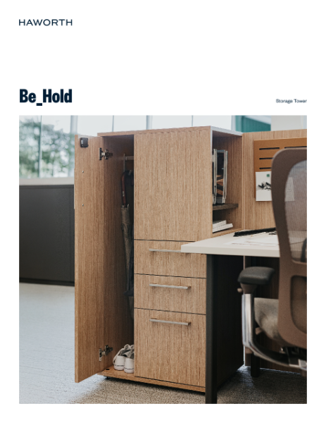 Be_Hold Storage Tower Product Sheet | Details Page | Haworth