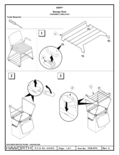 Very - Storage Rack - Installation | Details Page | Haworth