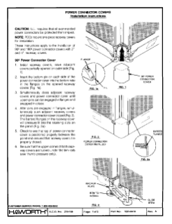 Power Connector Covers - Installation | Details Page | Haworth