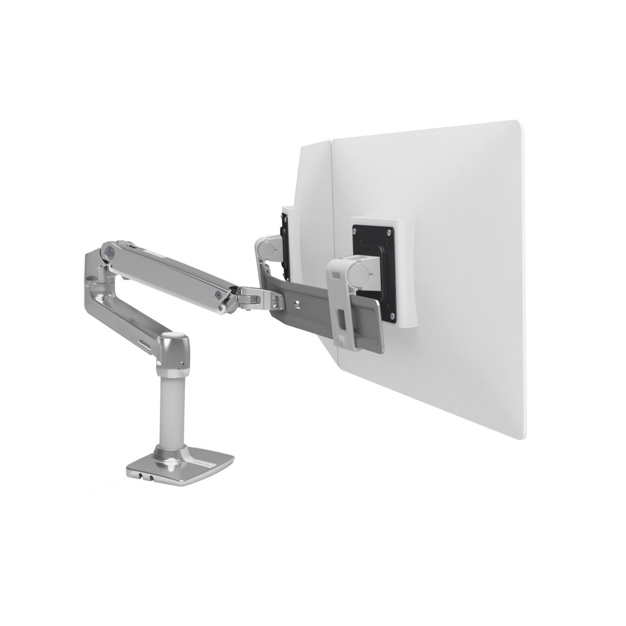 Haworth Ergotron Monitor arm in grey color