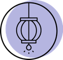 Haworth Lighting Guide Light icon symbol
