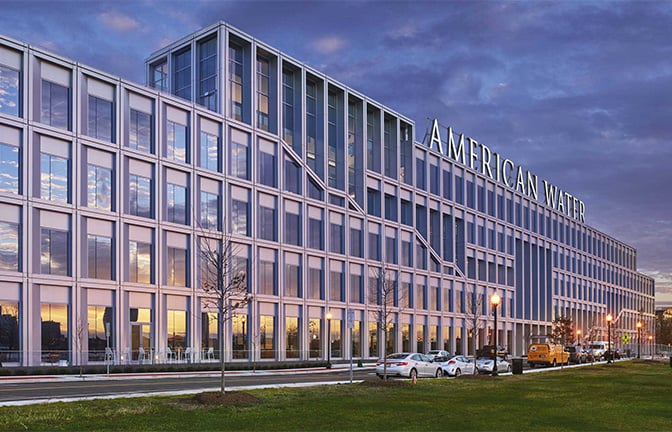 Haworth furniture in American Water company