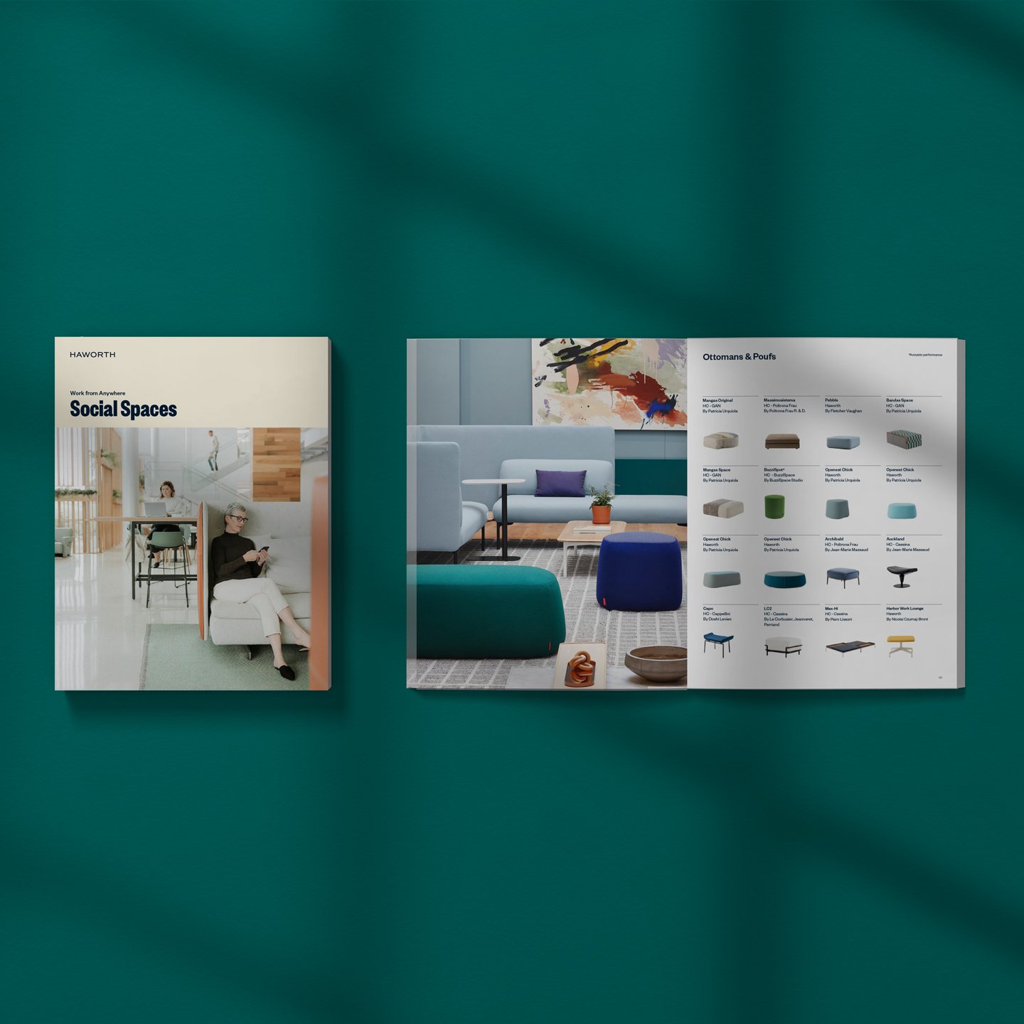 Haworth Social Spaces Catalog with all products