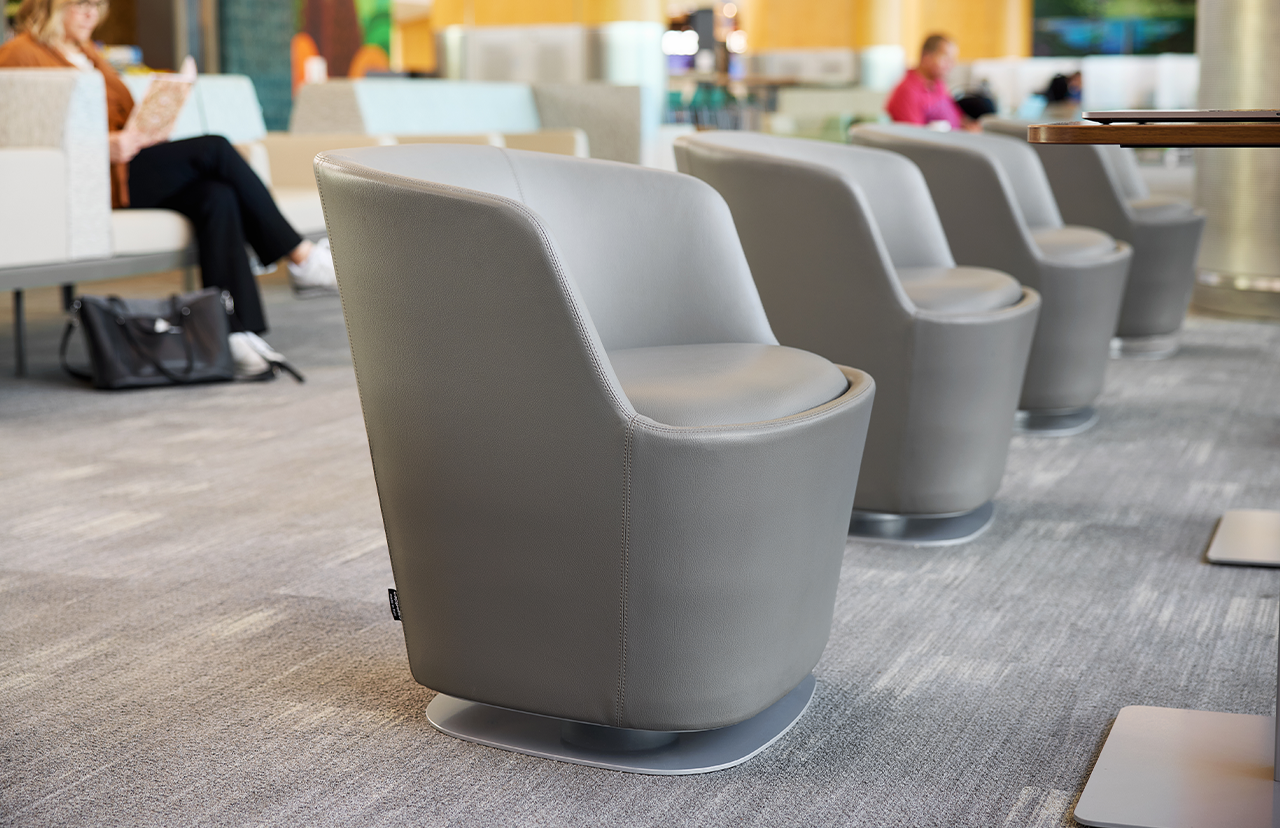 Orla seating at Gerald R Ford International Airport.