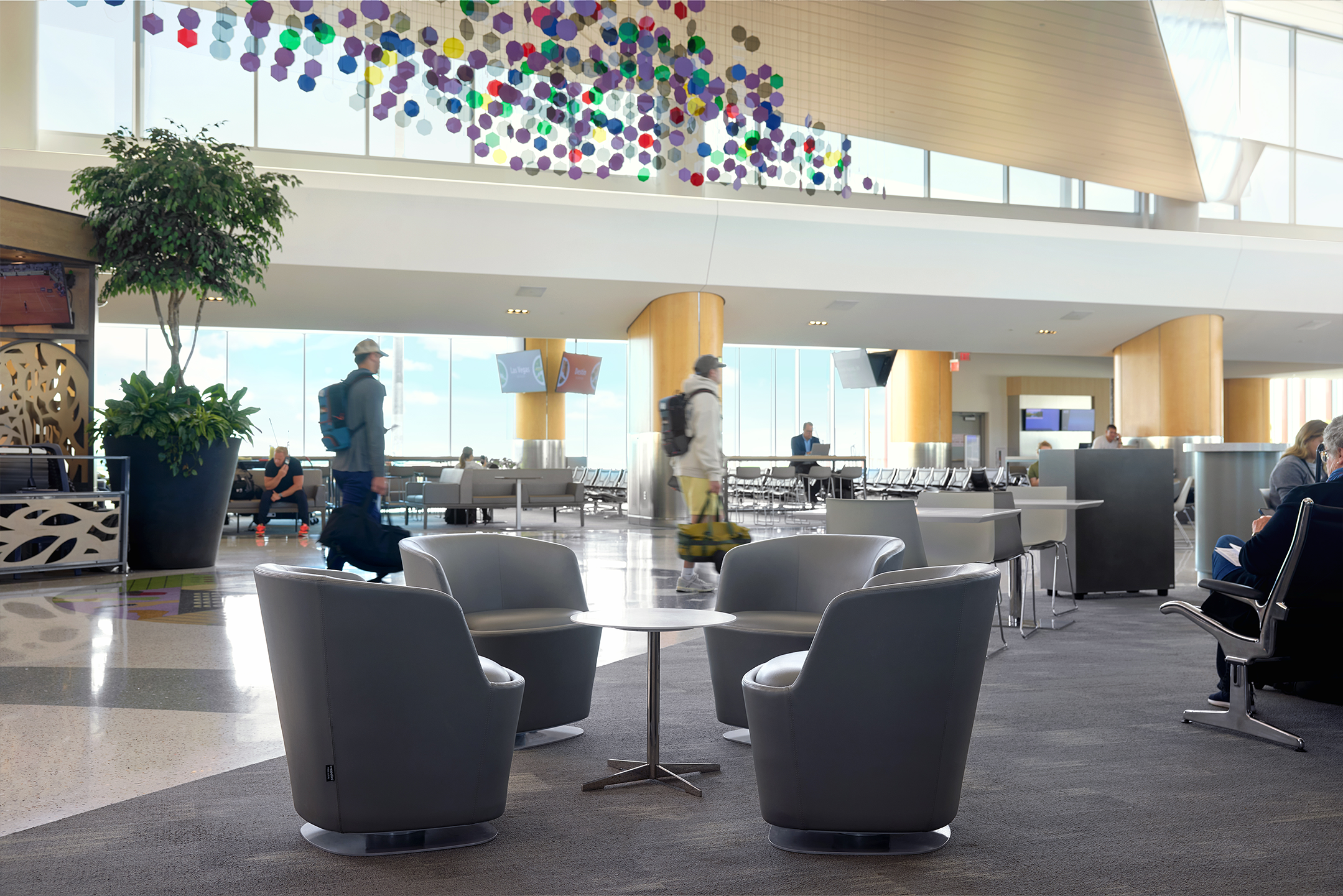 Orla seating at Gerald R Ford International Airport