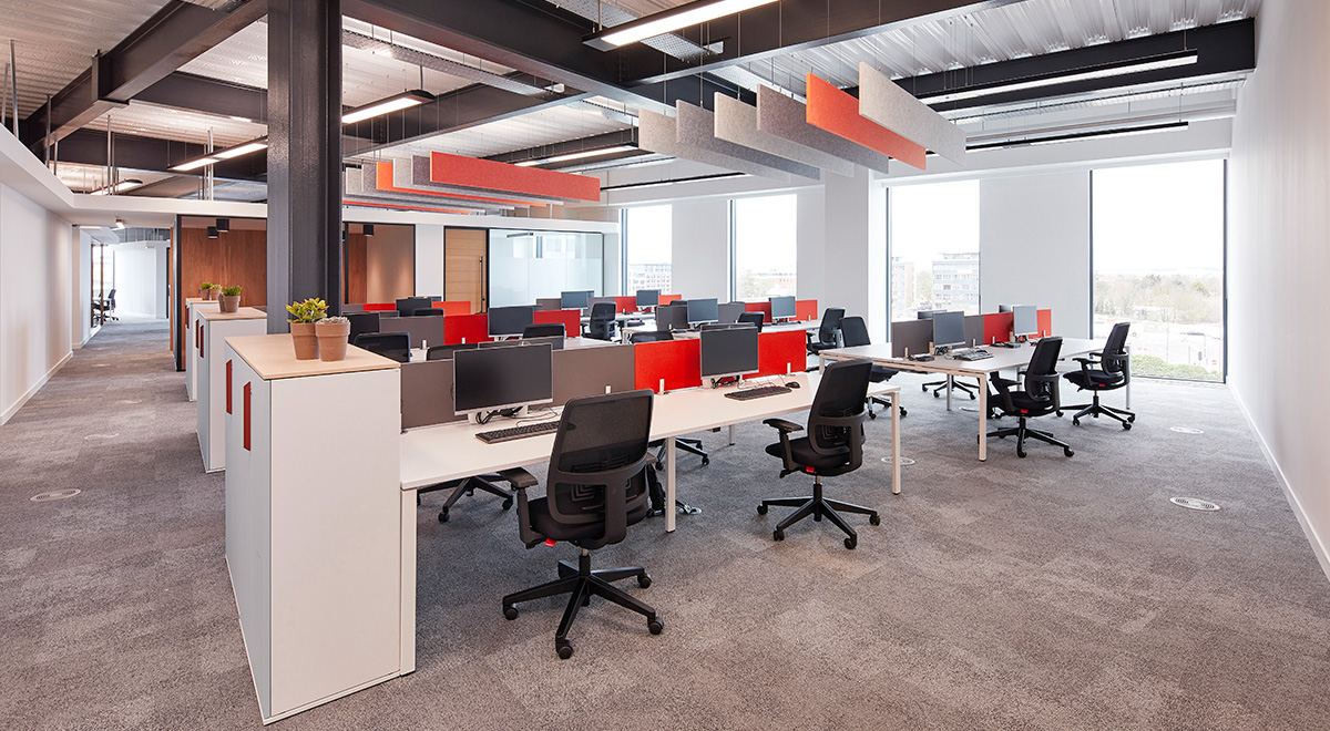 Haworth client space in the UK