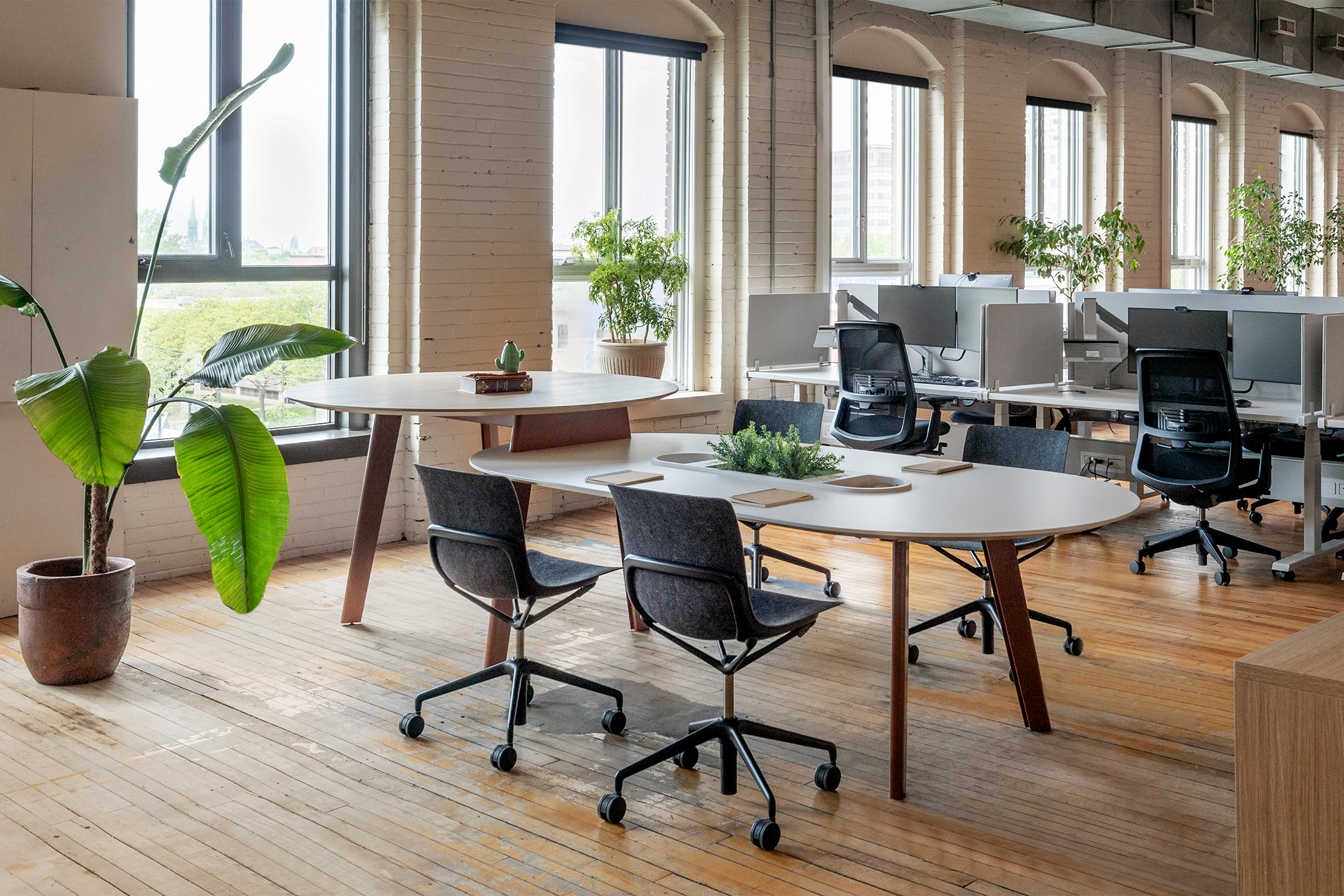 Haworth Very & Soji chairs in ubisoft office