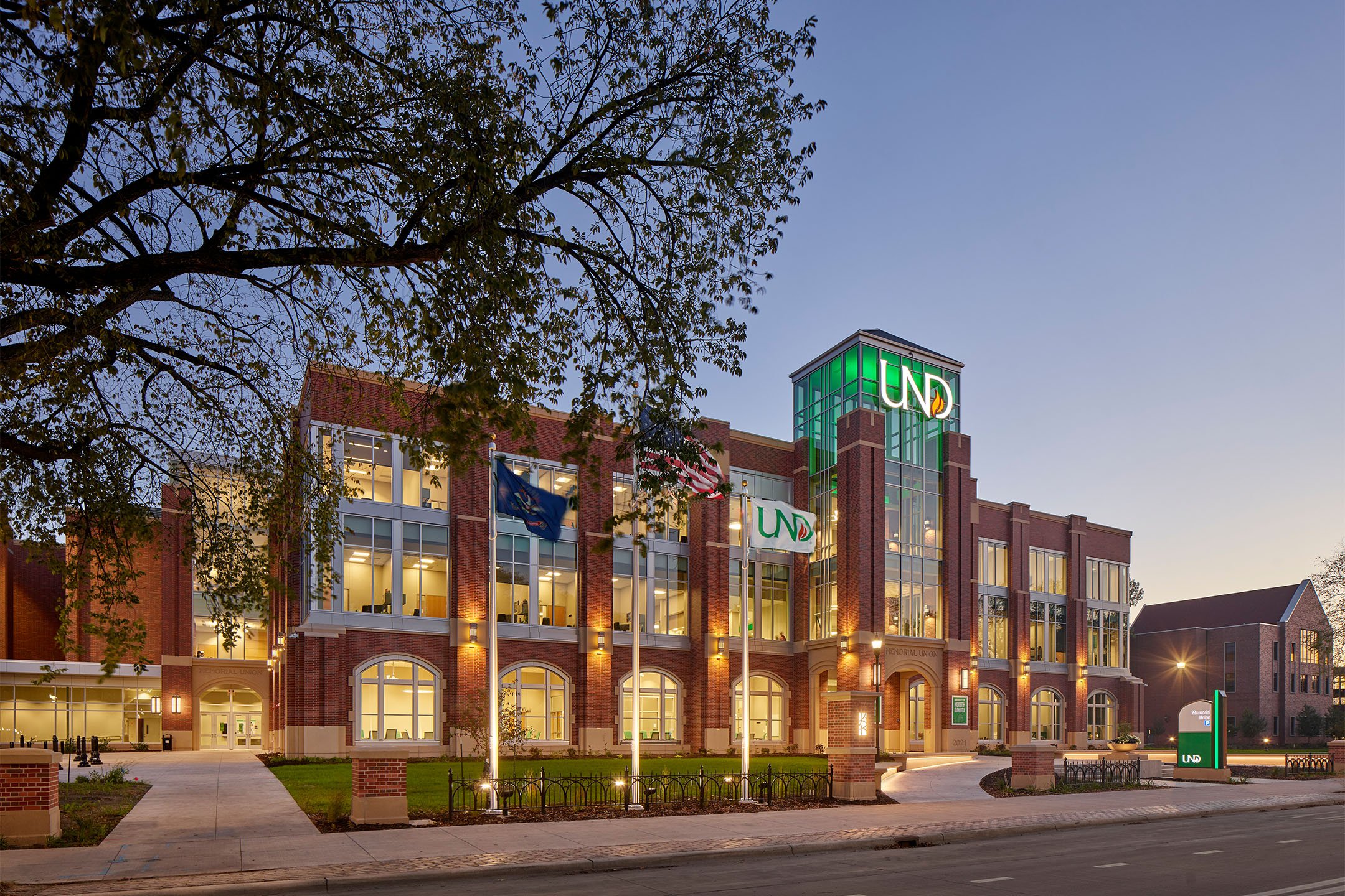 Exterior image of University of North Dakota view 3