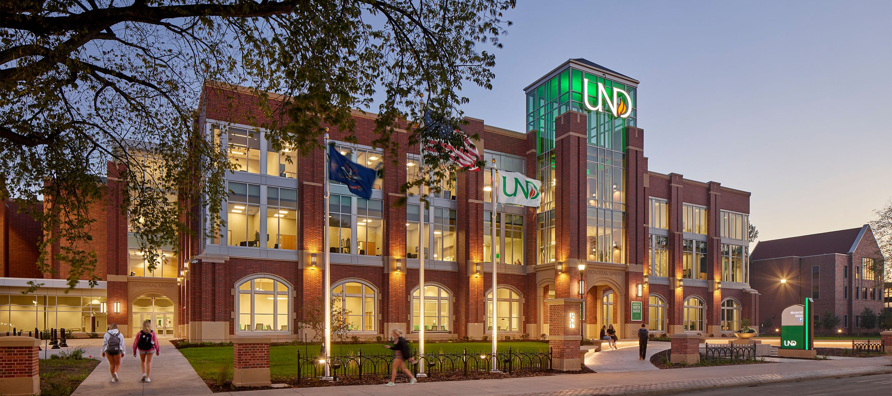 Exterior image of University of North Dakota view 1