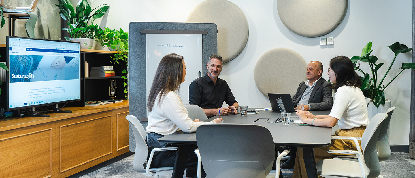 Haworth Showroom - The Porter, Sydney - The Atrium Meeting Room