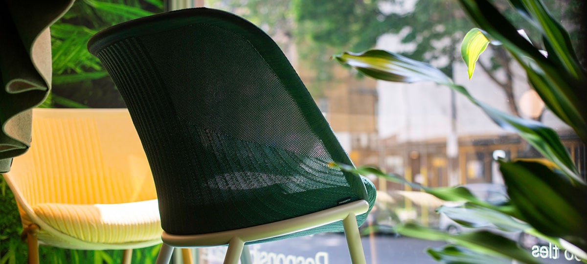 London showroom - window display