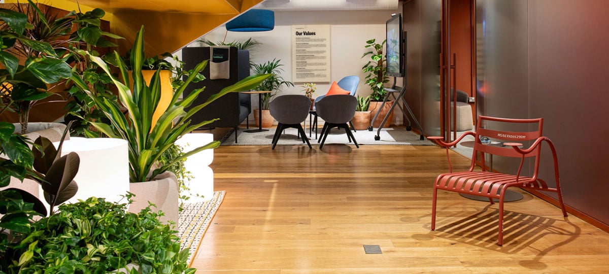 London showroom - biophilia