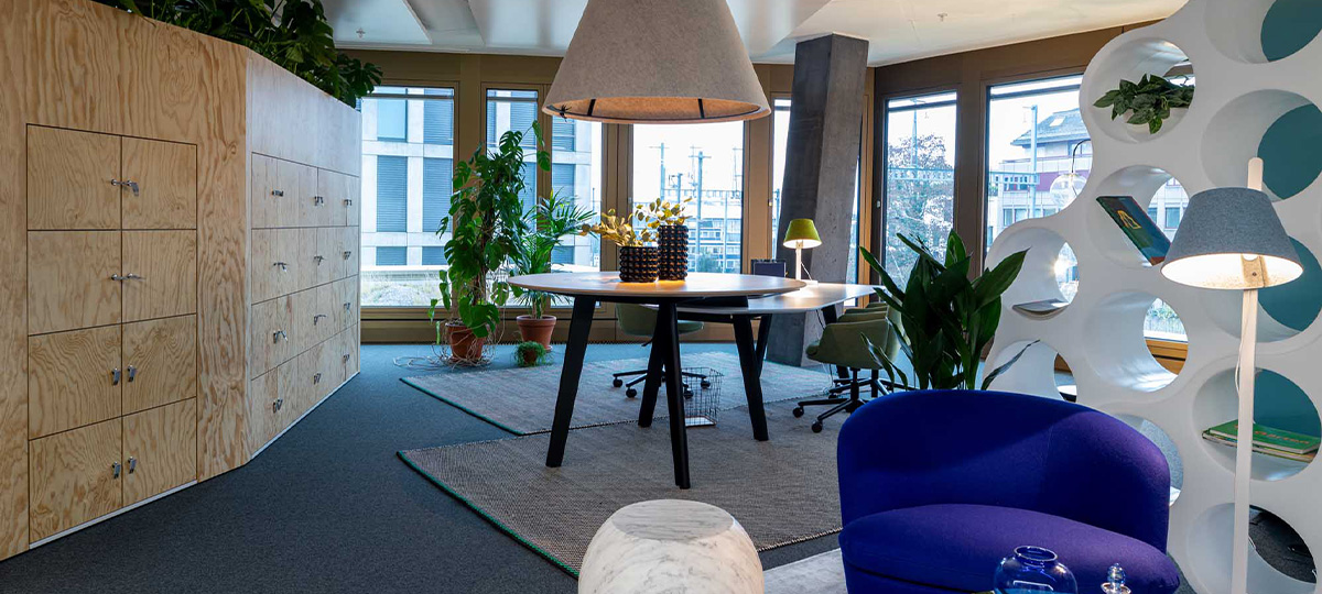 Haworth Schweiz: Showroom Andreasturm Zürich
by Marco Sieber