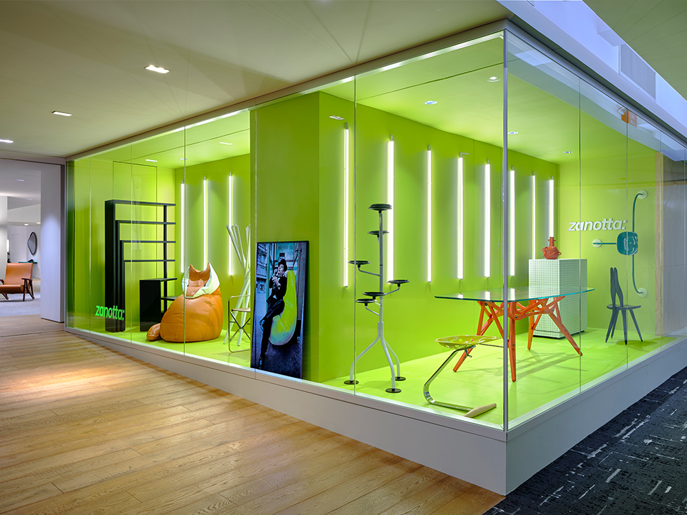 NeoCon 2025 - Zanotta Brand Jewel Box