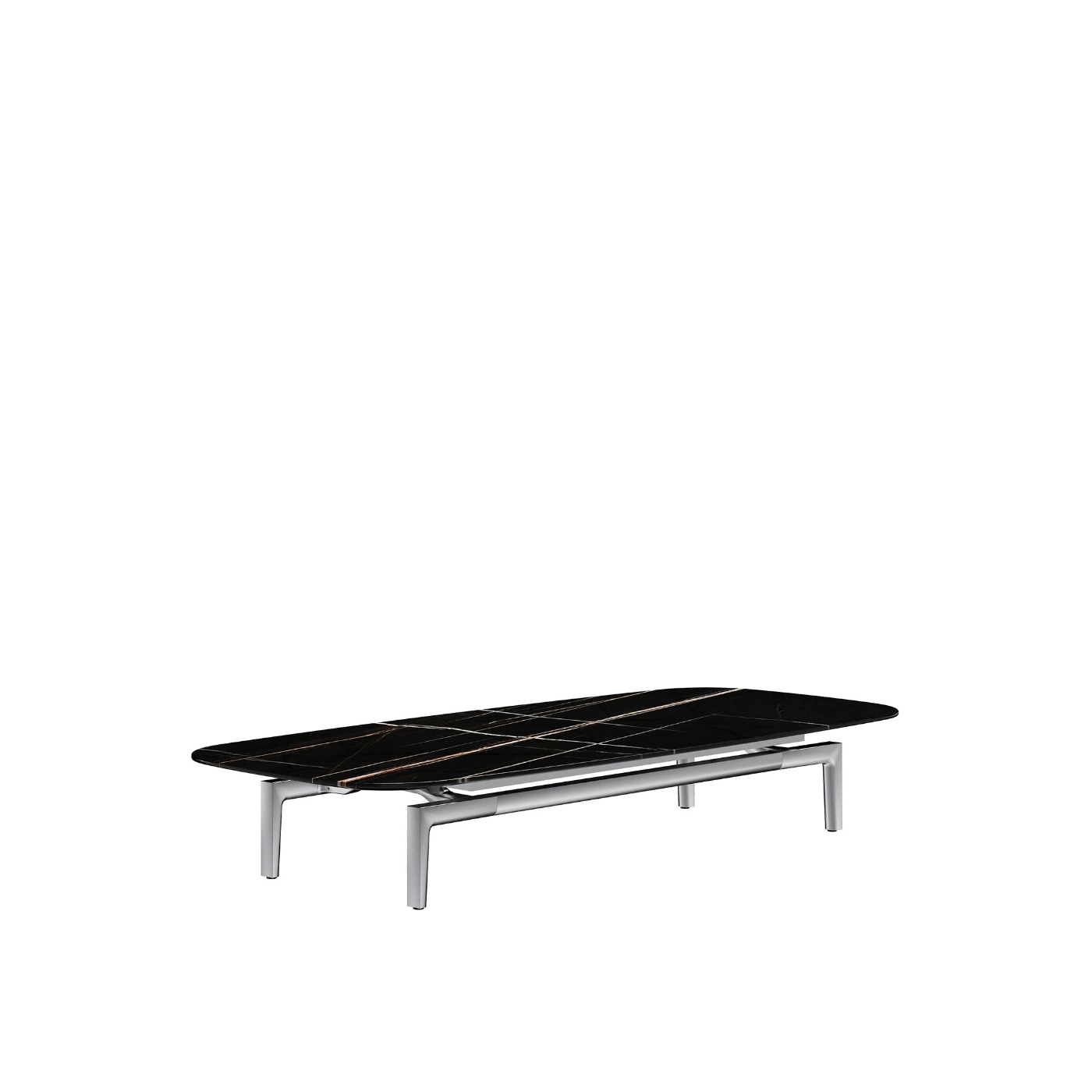 Haworth Volage table single tier coffee table with Sahara noir 