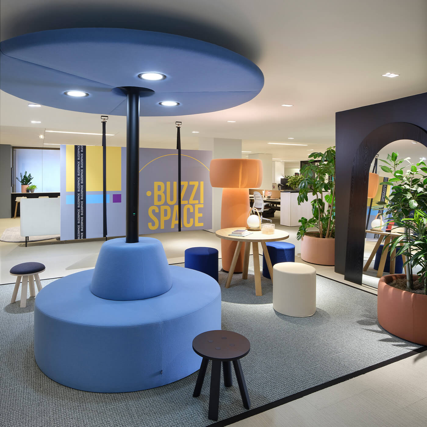 BuzziSpot Pouf | Haworth