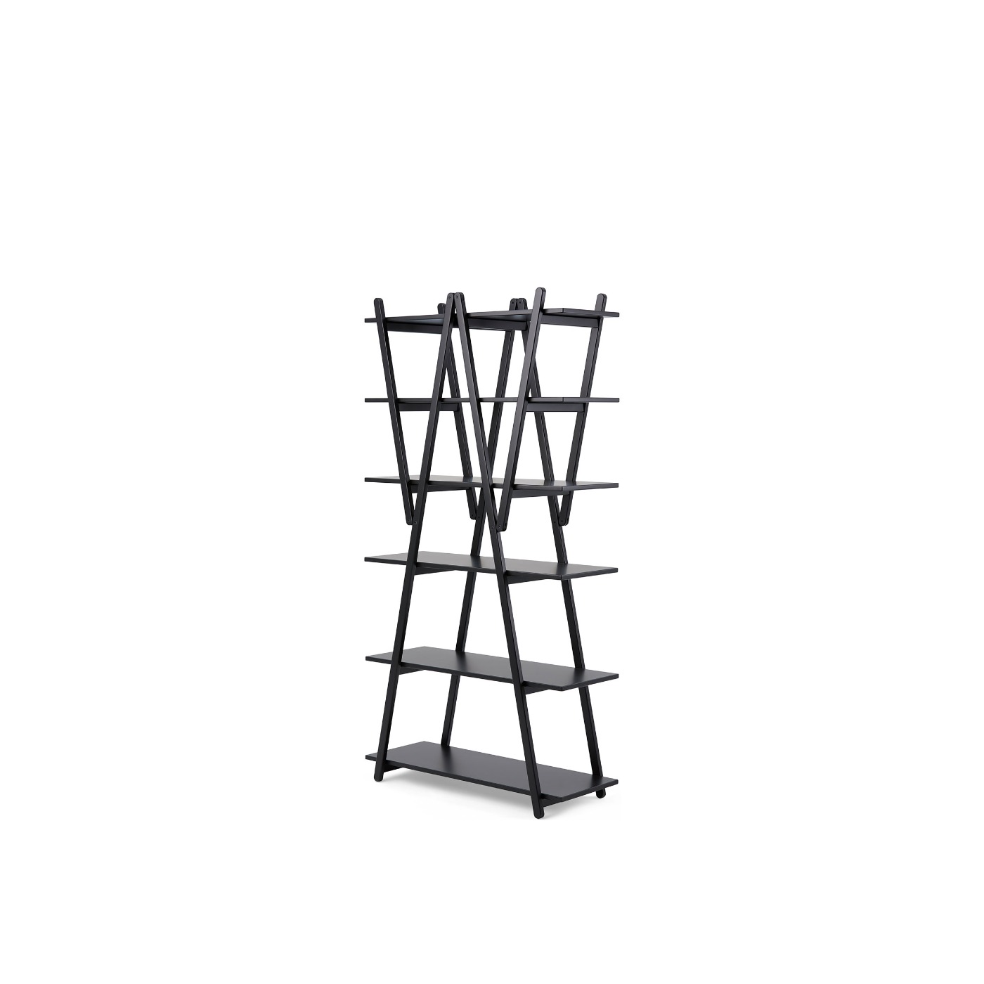 Nuvola Rossa Bookshelf in black