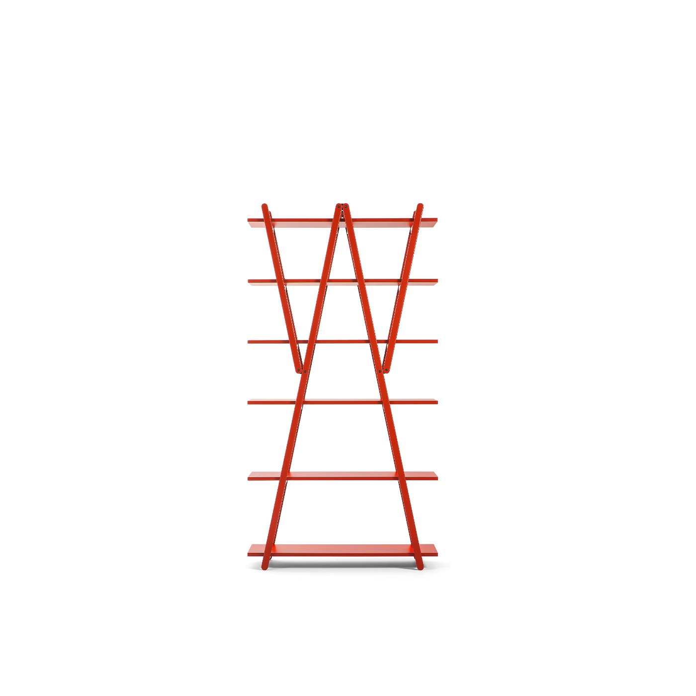 Nuvola Rossa Bookshelf in red