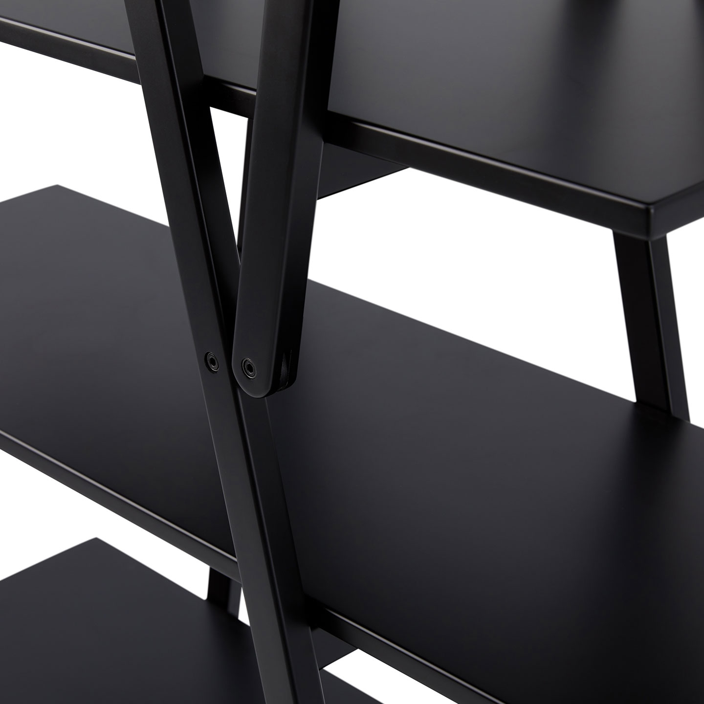 Nuvola Rossa Bookshelf in black close up