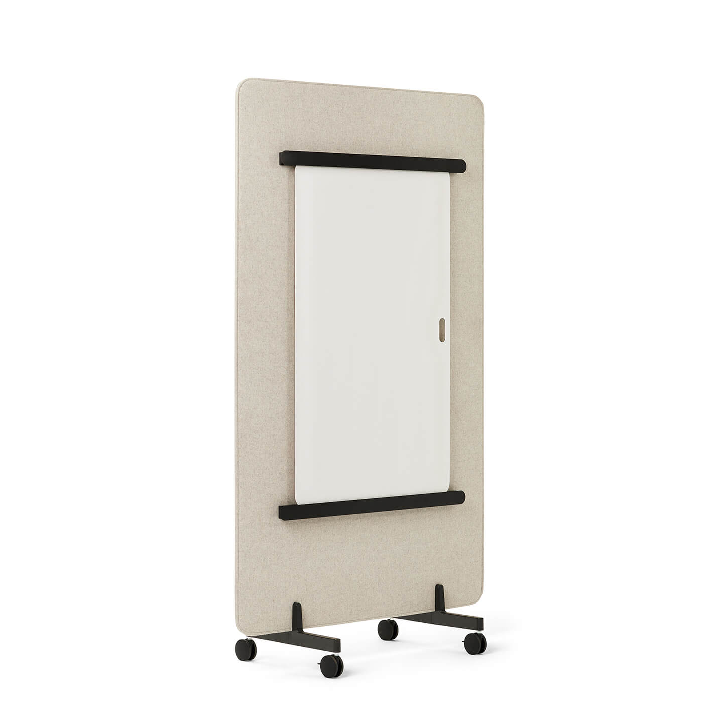 Wall Free Standing Acoustic Screen with Whiteboard - Hunt Office