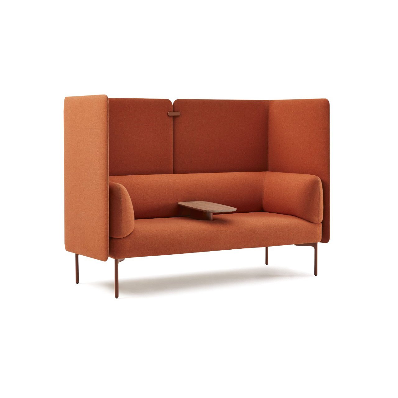 Cabana Lounge sofa with high acoustic screen back