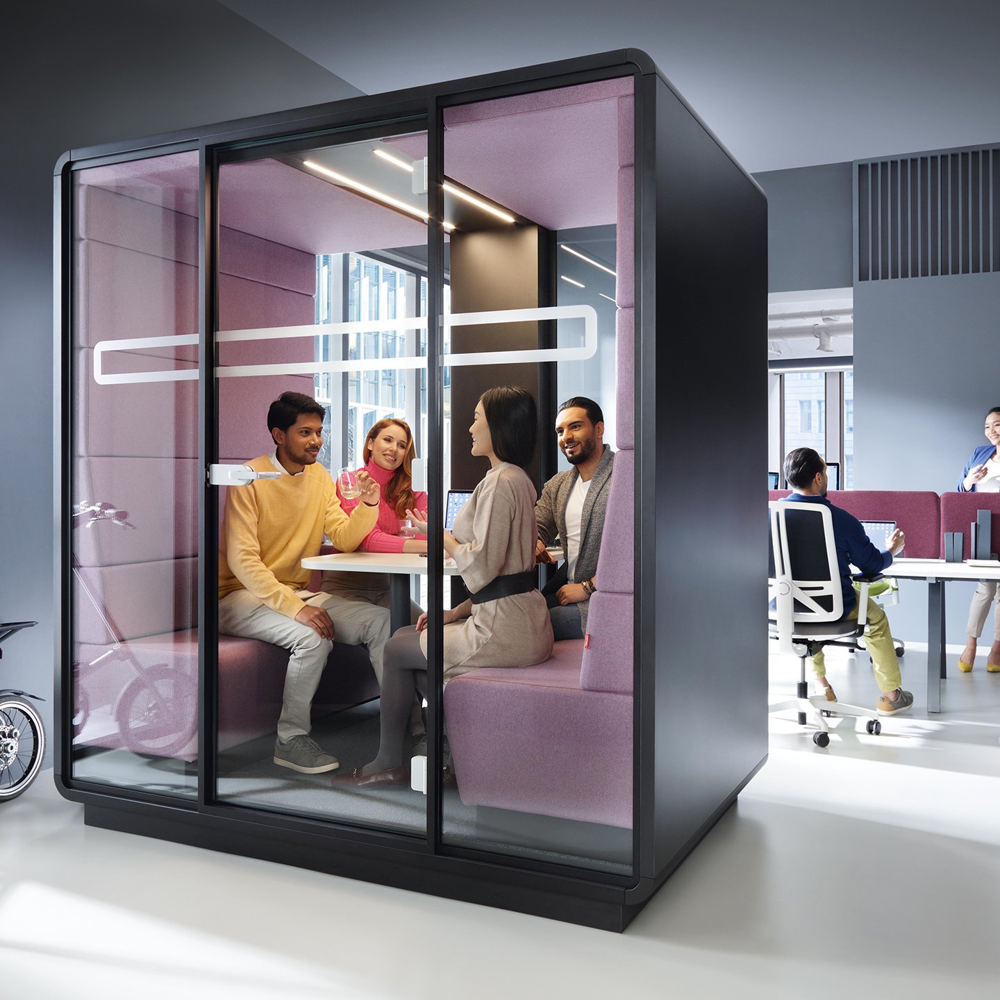 HushMeet | Acoustic Booths | Haworth Asia Pacific