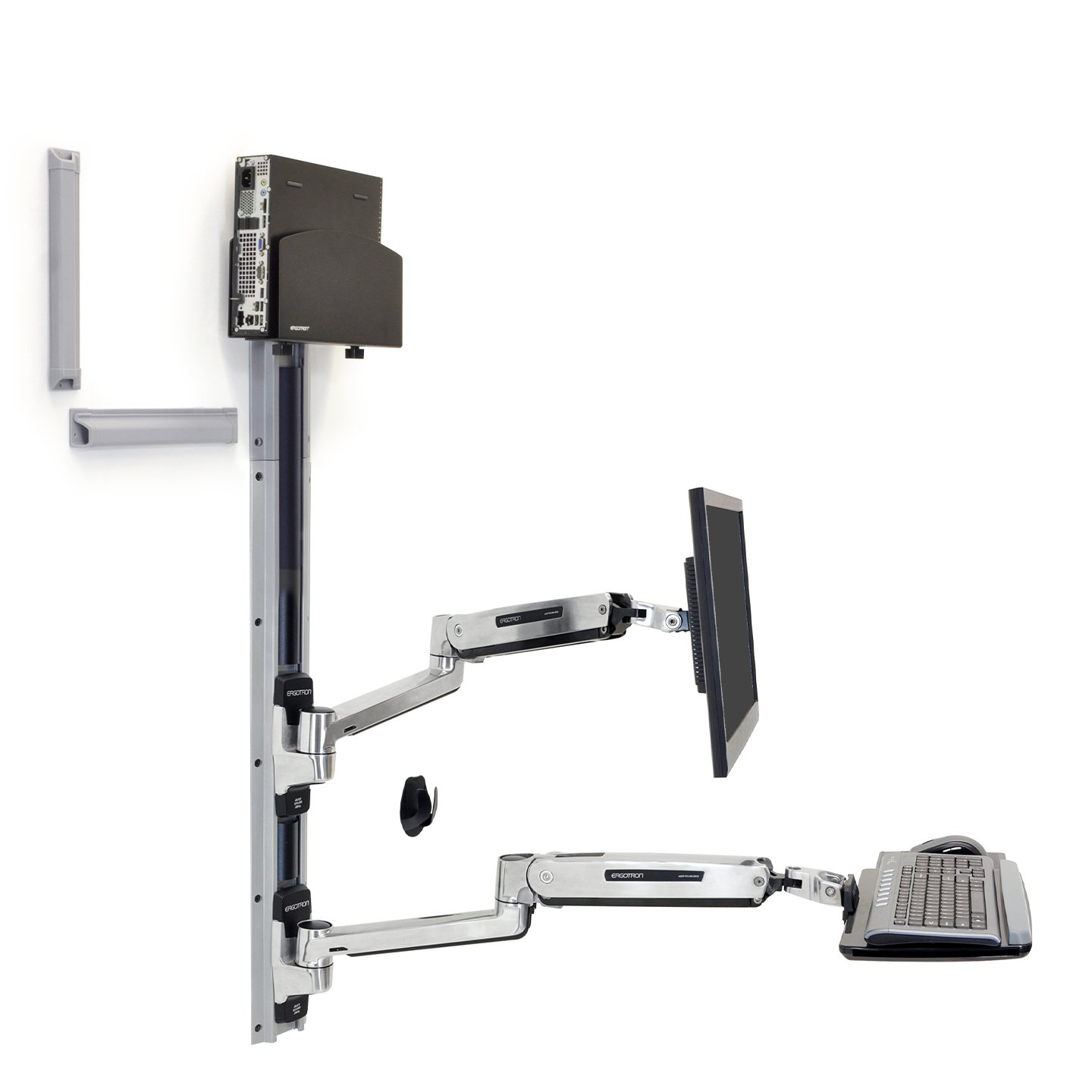 Ergotron LX Dual Side by Side Monitor Arm - Haworth Store