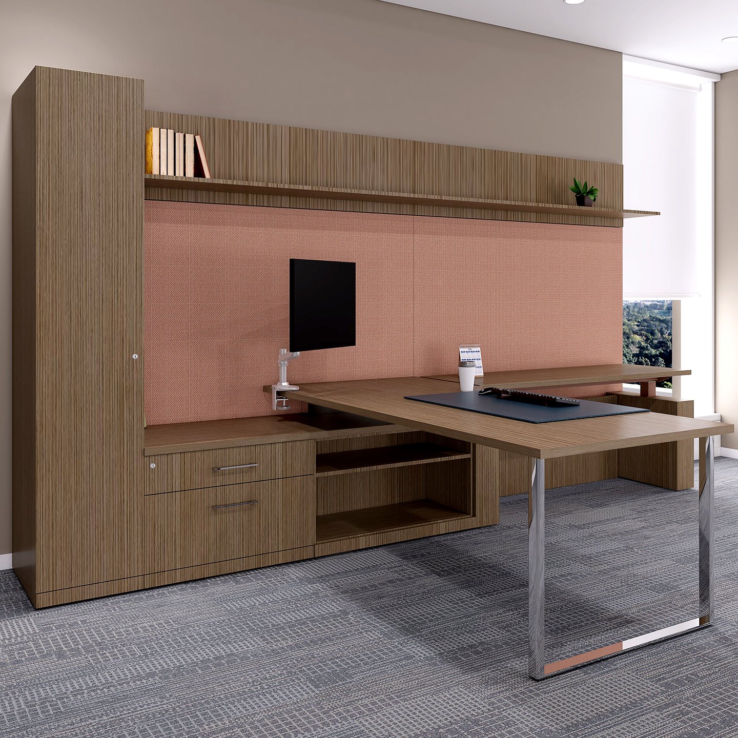 Master Series Custom Office Desk Haworth Haworth