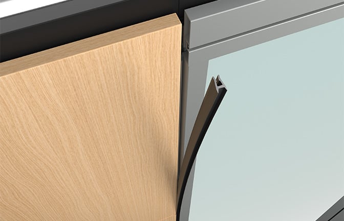 Haworth reveal connectors in Enclose