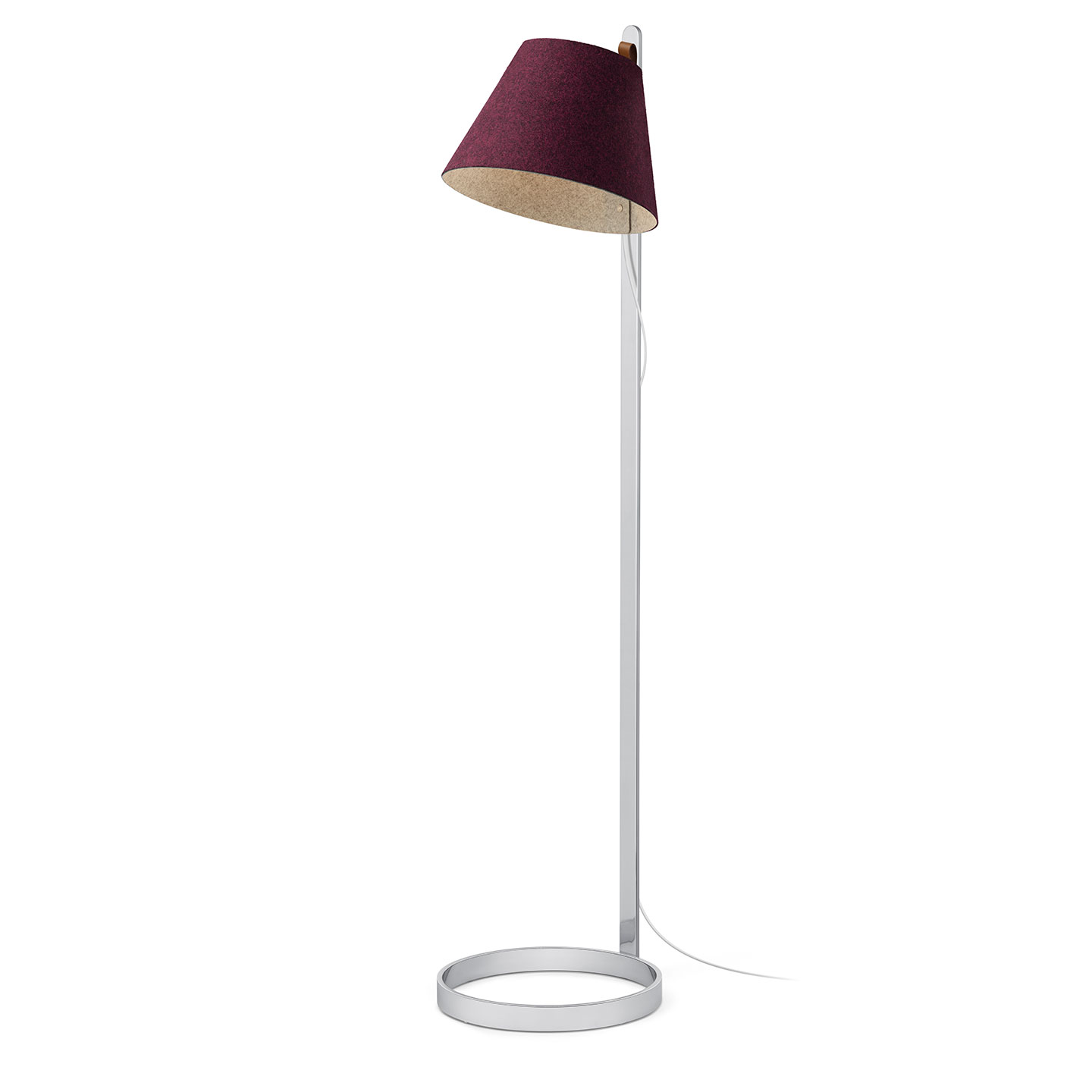 Haworth Lana Lighting floor lamp in red